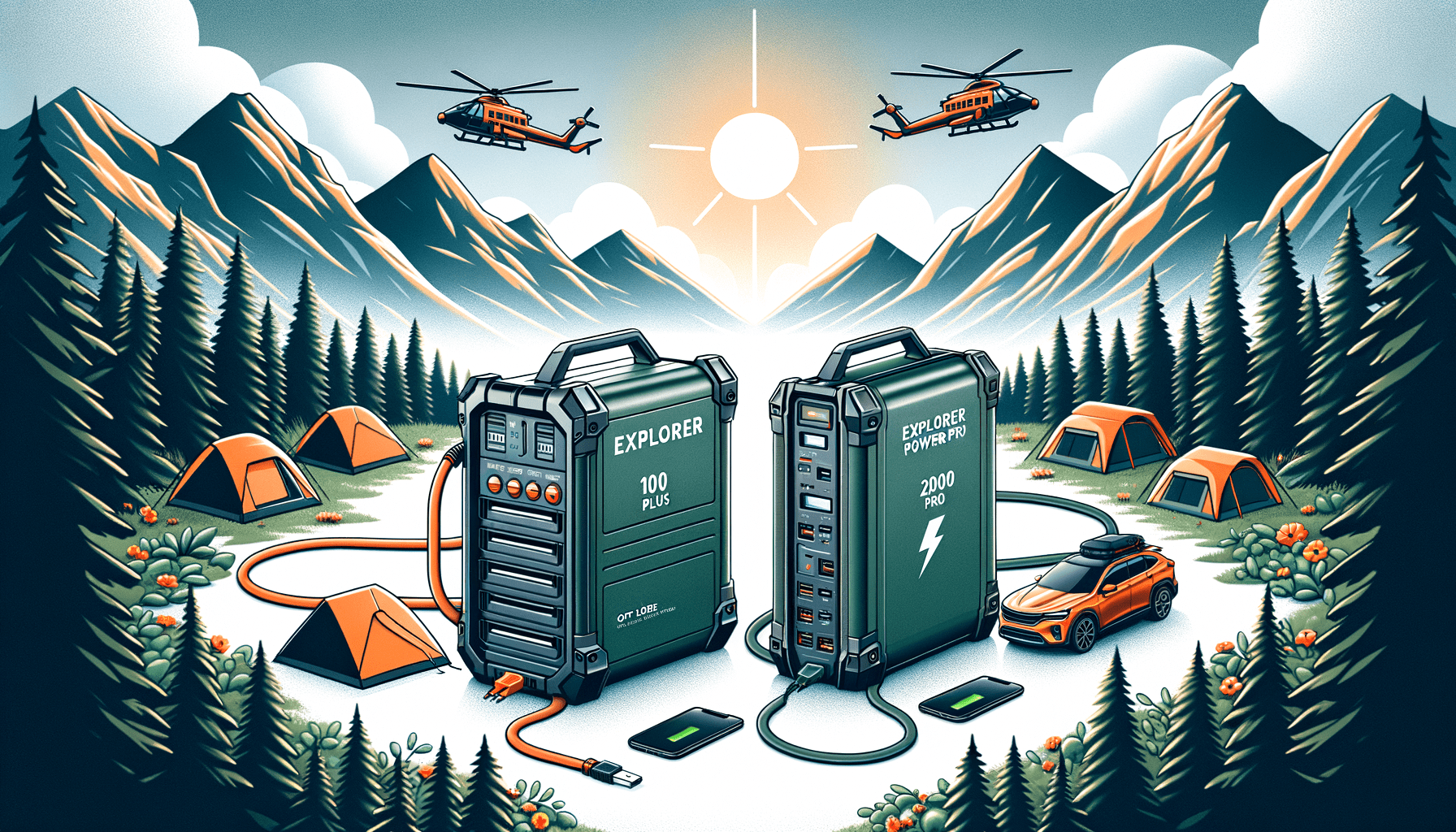 Portable Power Stations Face-Off: Jackery 240 vs EcoFlow River Mini