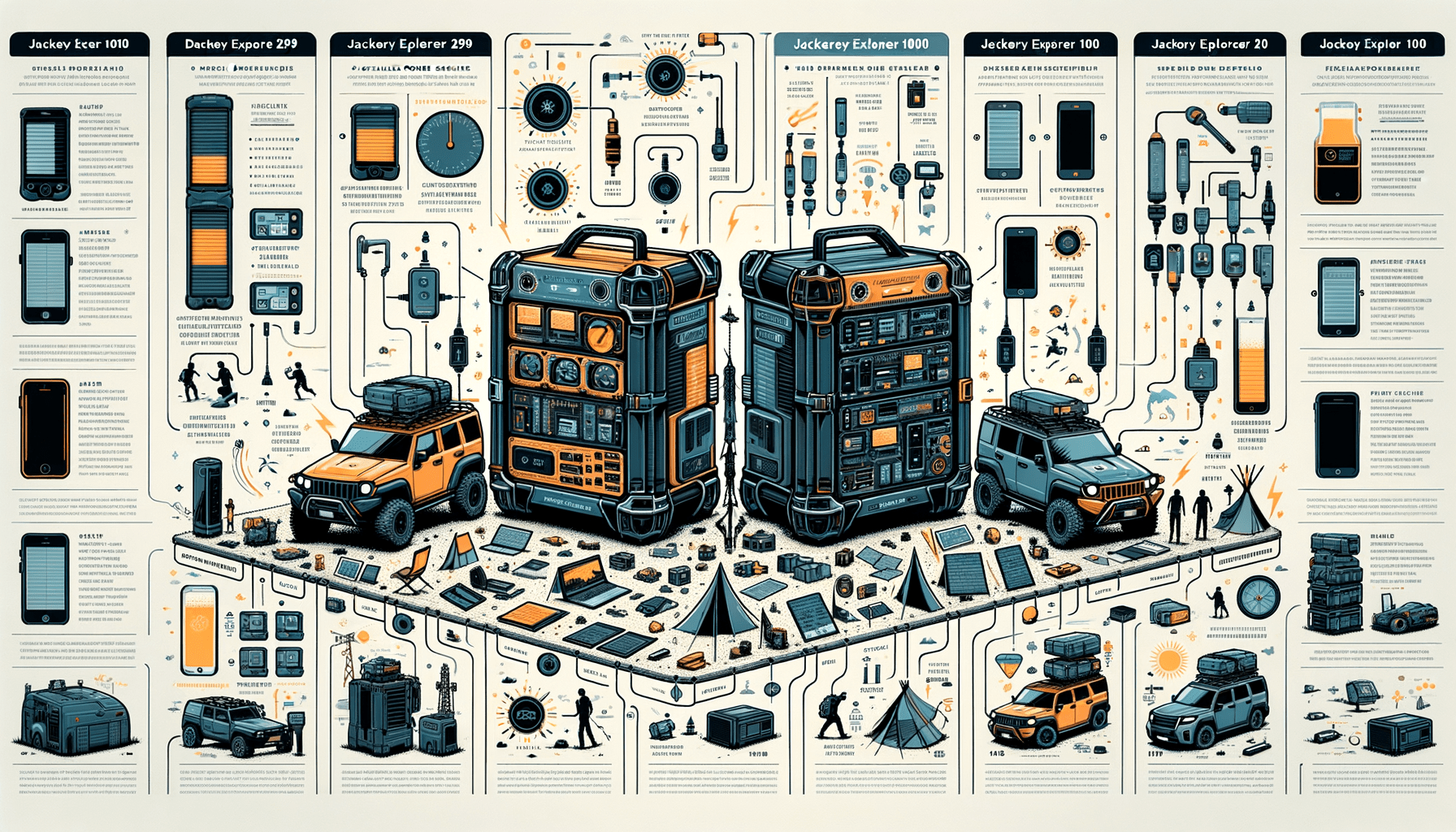 Jackery 1000 vs Renogy 500: The Battle of Portable Power Titans