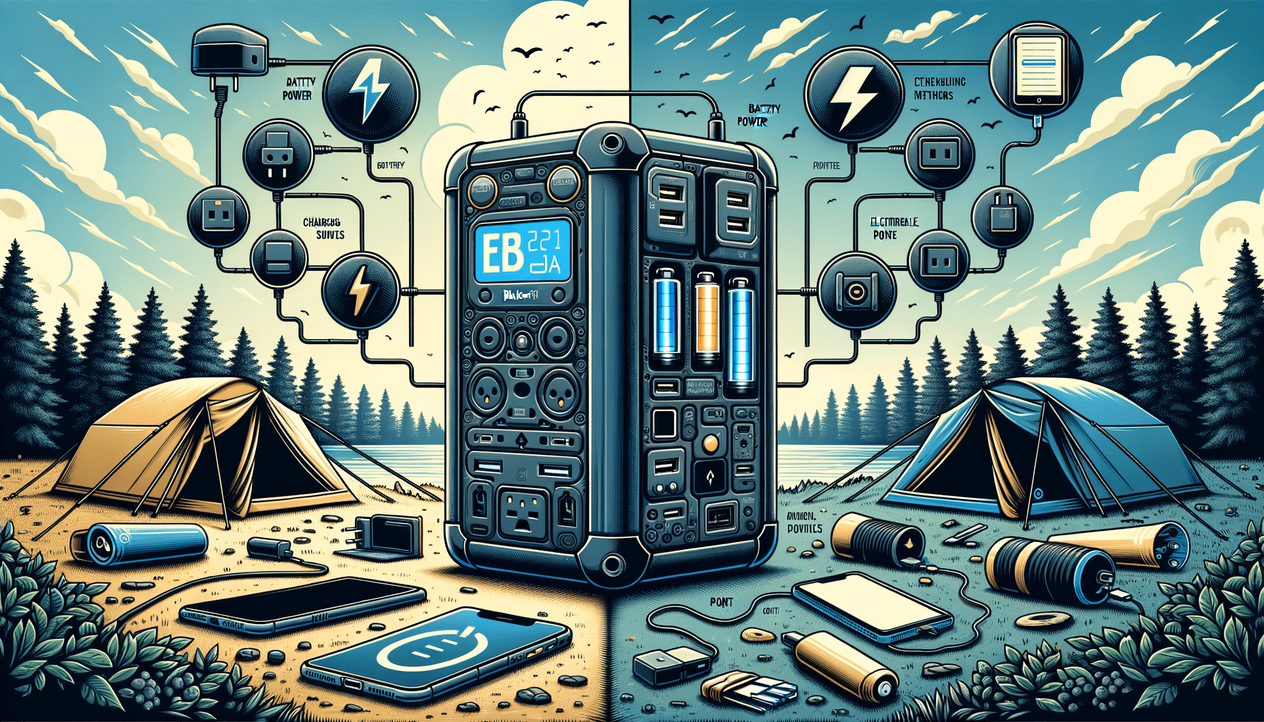 Bluetti EB3A vs Jackery Explorer 300: The Ultimate Portable Power Station Showdown