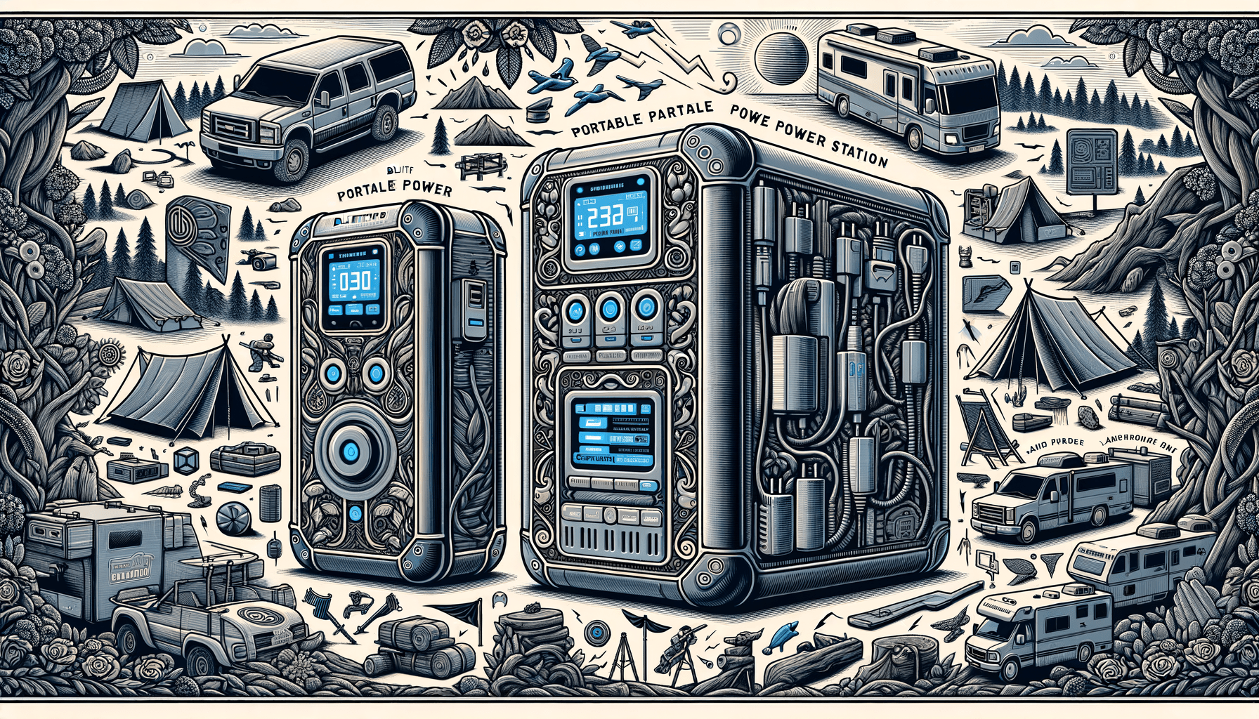 Bluetti PS72 vs EcoFlow Delta Mini: Ultimate Portable Power Station Showdown