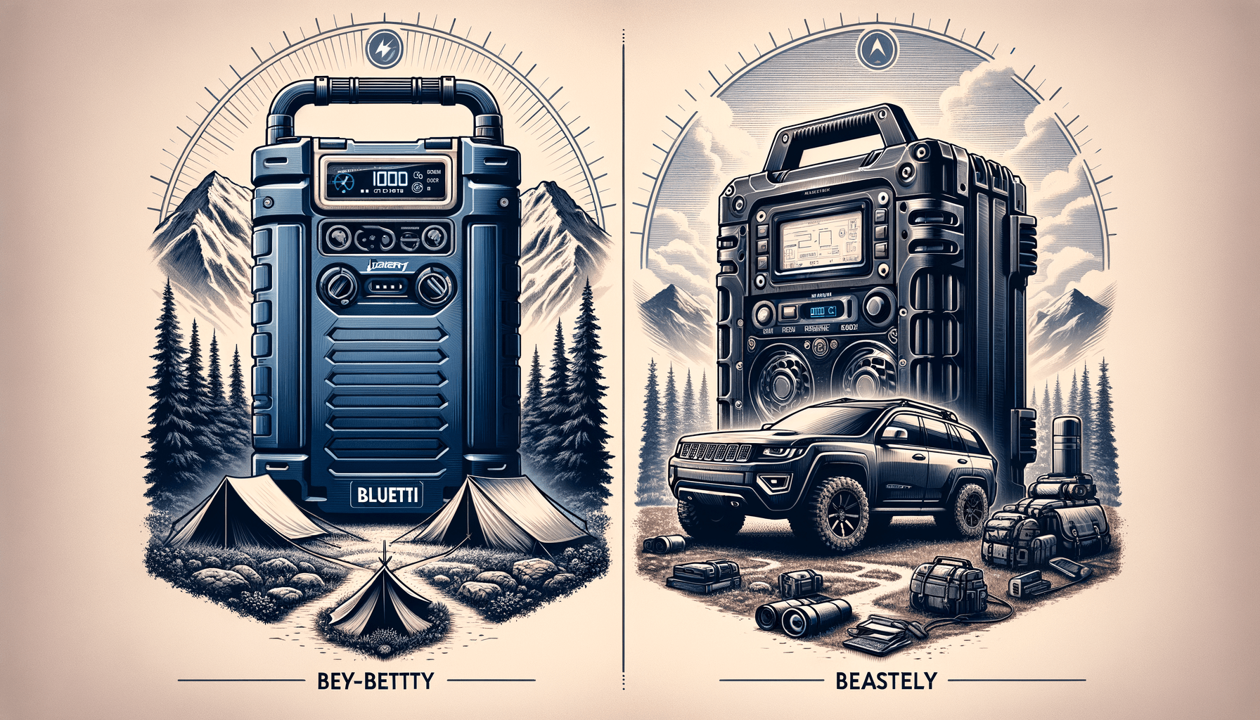 Head-to-Head: Bluetti AC200MAX vs BougeRV FORT 1000 Portable Power Stations