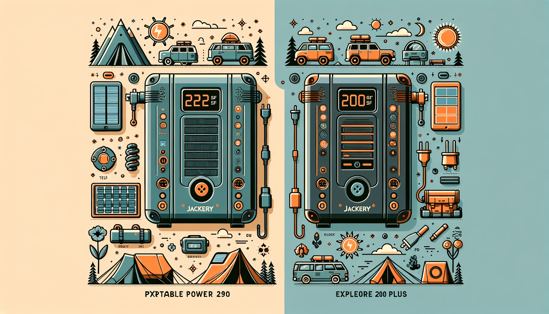 Jackery Explorer 1000 Plus vs. EcoFlow Delta 2: An In-Depth Portable Power Station Comparison