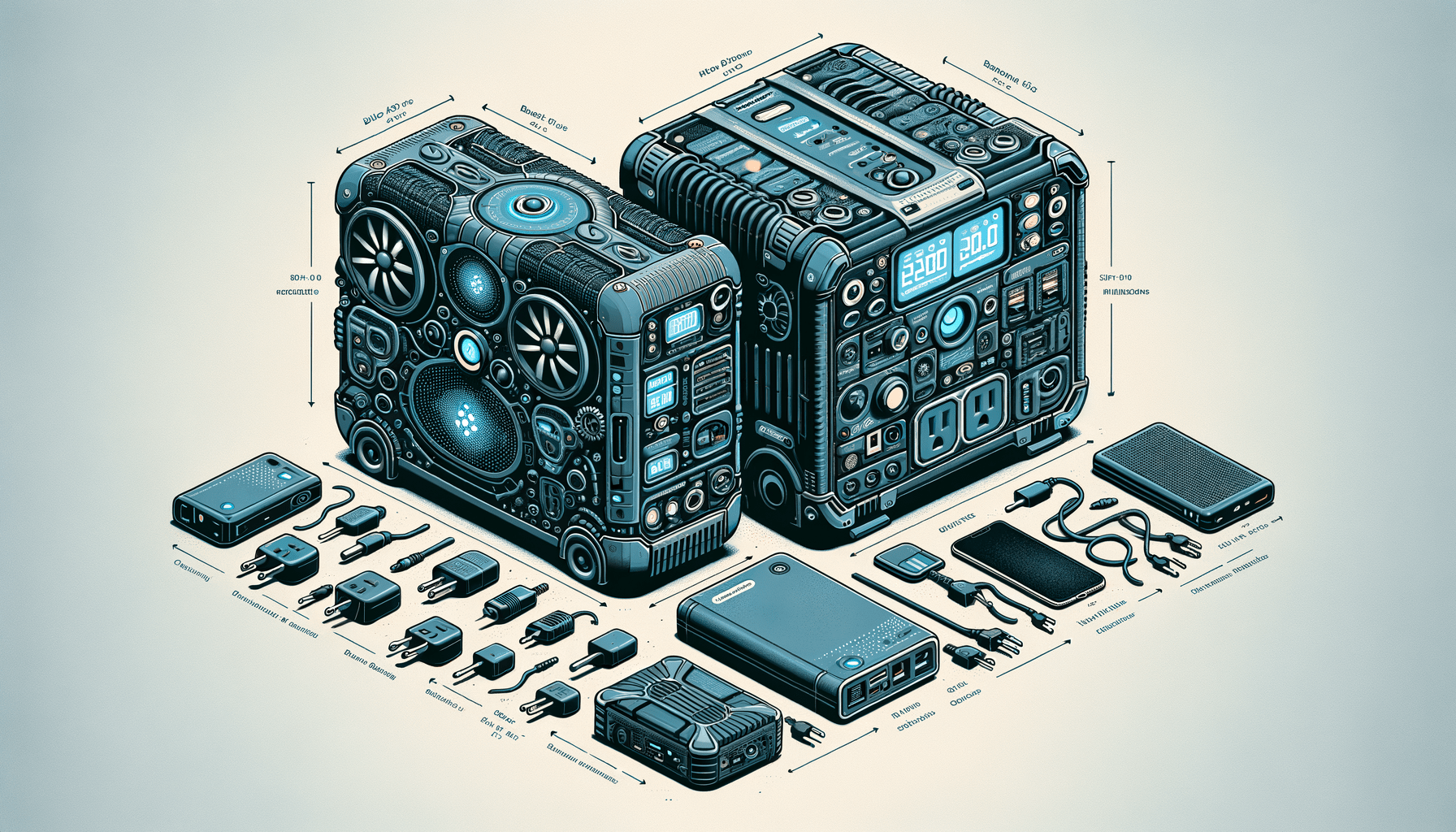 Power On-The-Go: EcoFlow Delta vs EcoFlow River 2 Pro – A Technical Showdown