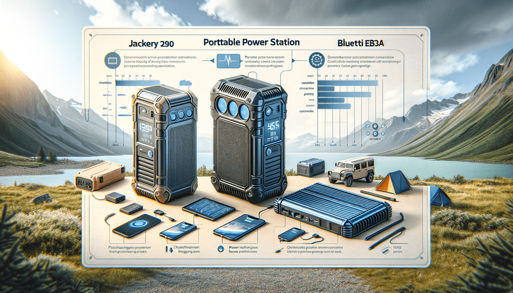 Jackery 290 vs Bluetti EB3A