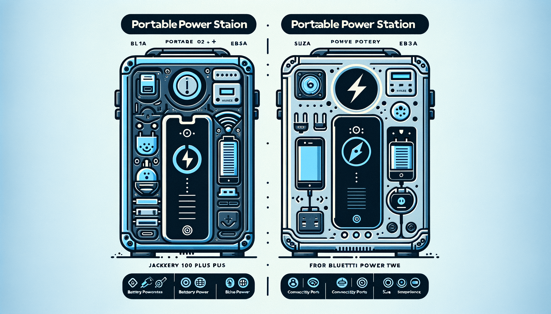 Bluetti EB55 vs Bluetti AC60: A Comprehensive Technical Comparison for the Power Savvy