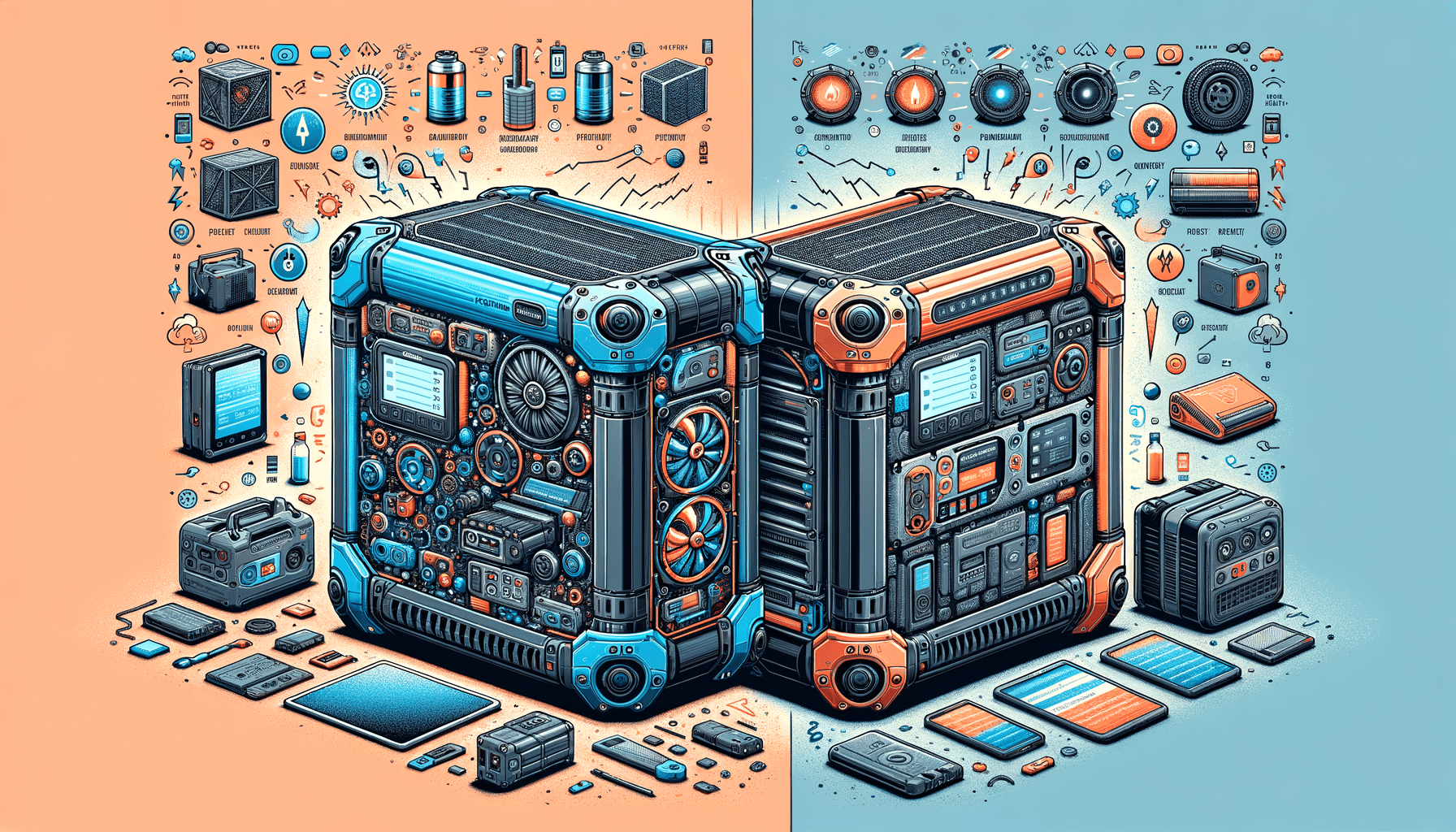 Bluetti AC60 vs EcoFlow River Pro: An In-Depth Technical Showdown