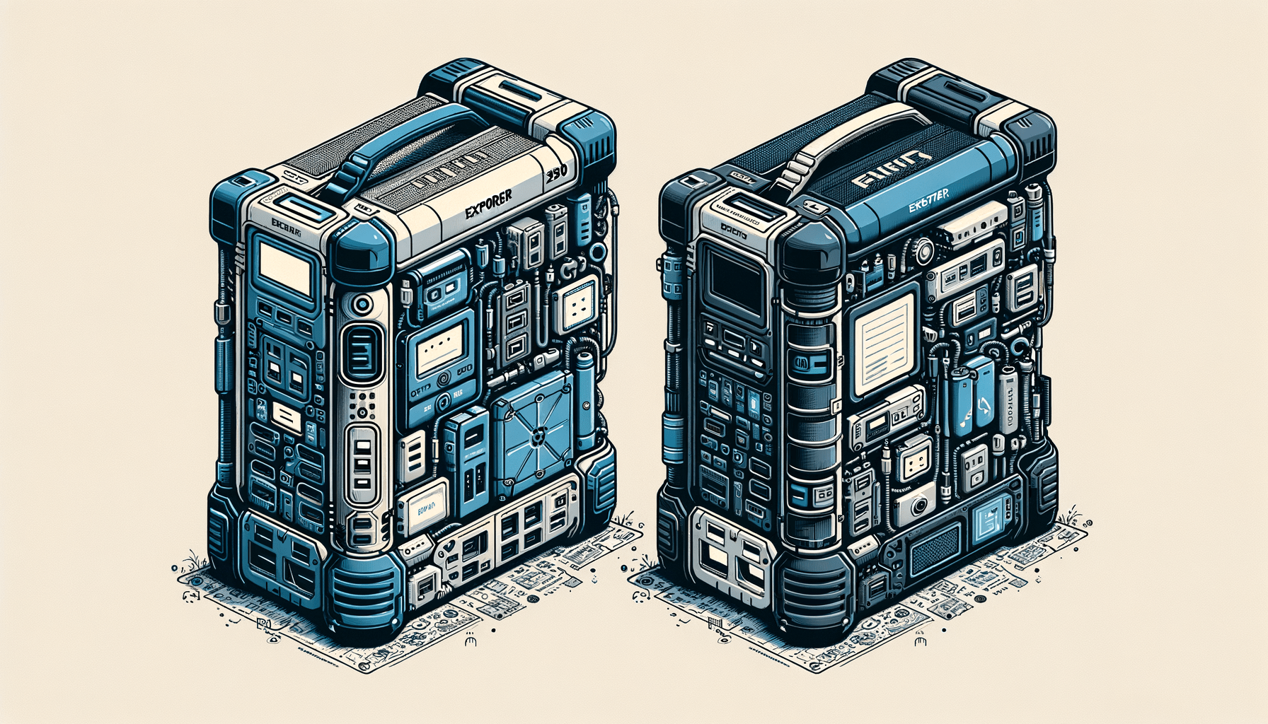 Renogy 200 vs. EcoFlow Delta Mini: Harnessing Power On-the-Go