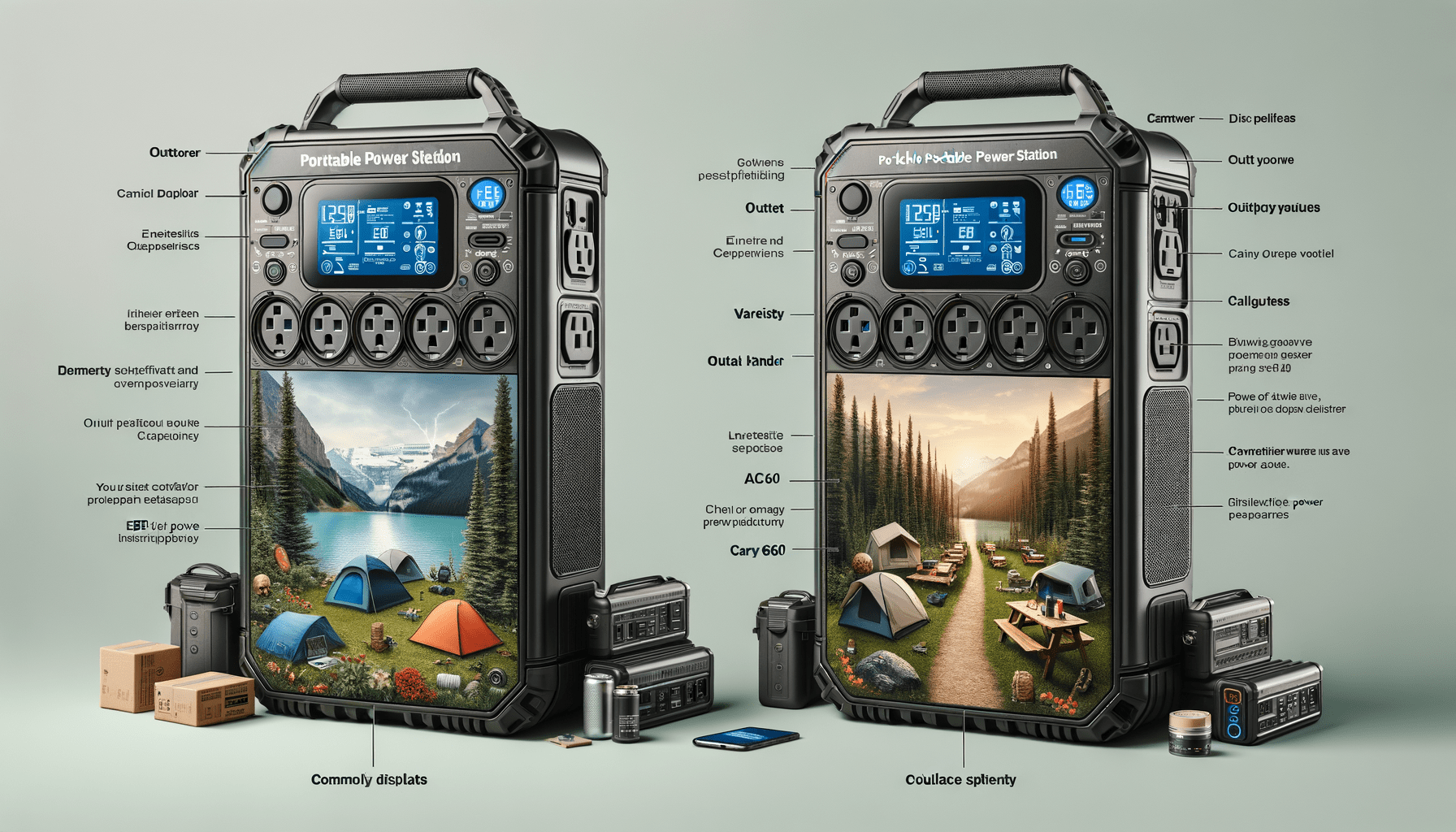 Bluetti PS72 vs BougeRV FORT 1000: A Thorough Technical Showdown