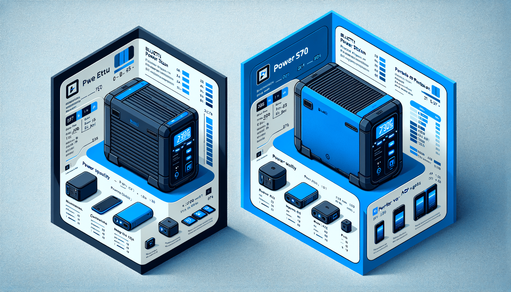 Bluetti AC70 vs. BougeRV FORT 1000: Which Portable Power Station Powers Your Needs?