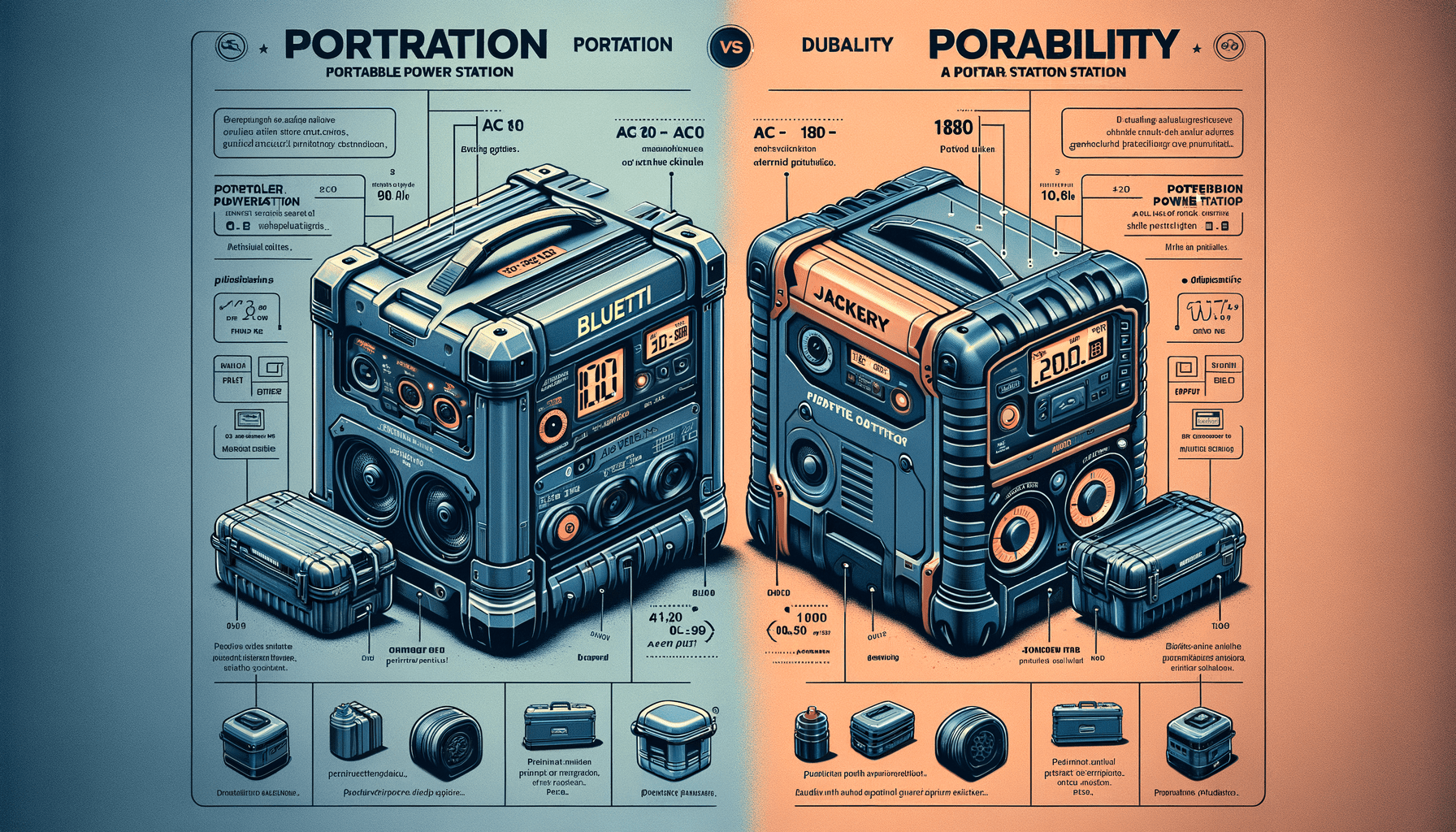 Head-to-Head: Bluetti AC180 vs Jackery 100 Plus Portable Power Stations