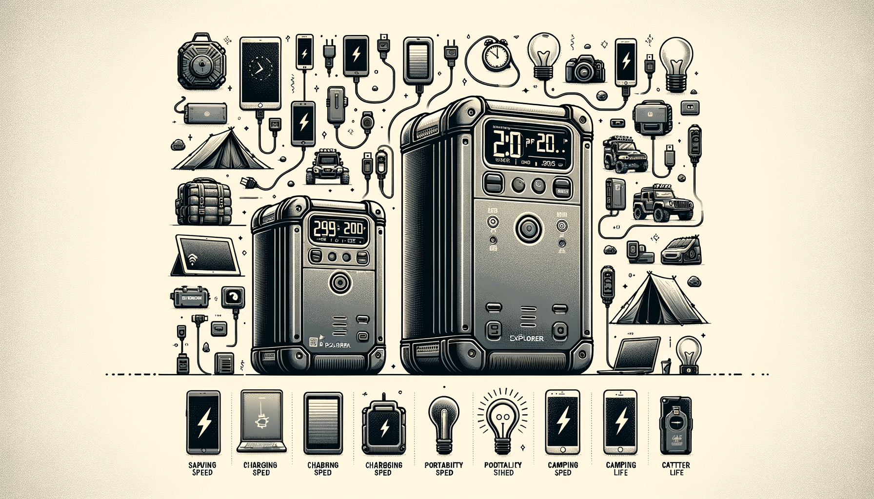 Jackery Explorer 290 vs 2000 Plus: Portable Power Pioneers