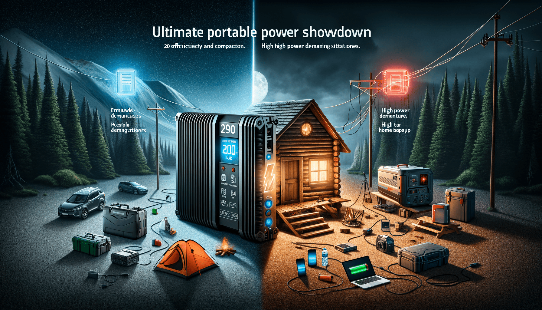 Head-to-Head: Comparing the Jackery 3000 Pro and Bluetti PS72 Portable Power Stations