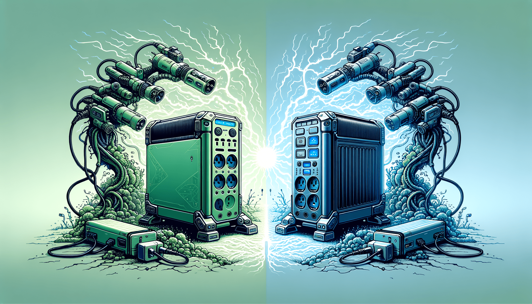 EcoFlow Delta Pro vs. BougeRV FORT 1000: A Technical Showdown