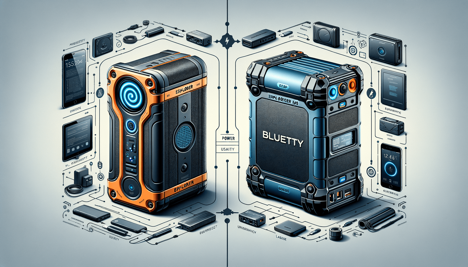 Jackery Explorer 290 vs. Bluetti AC200P: Portable Power Showdown