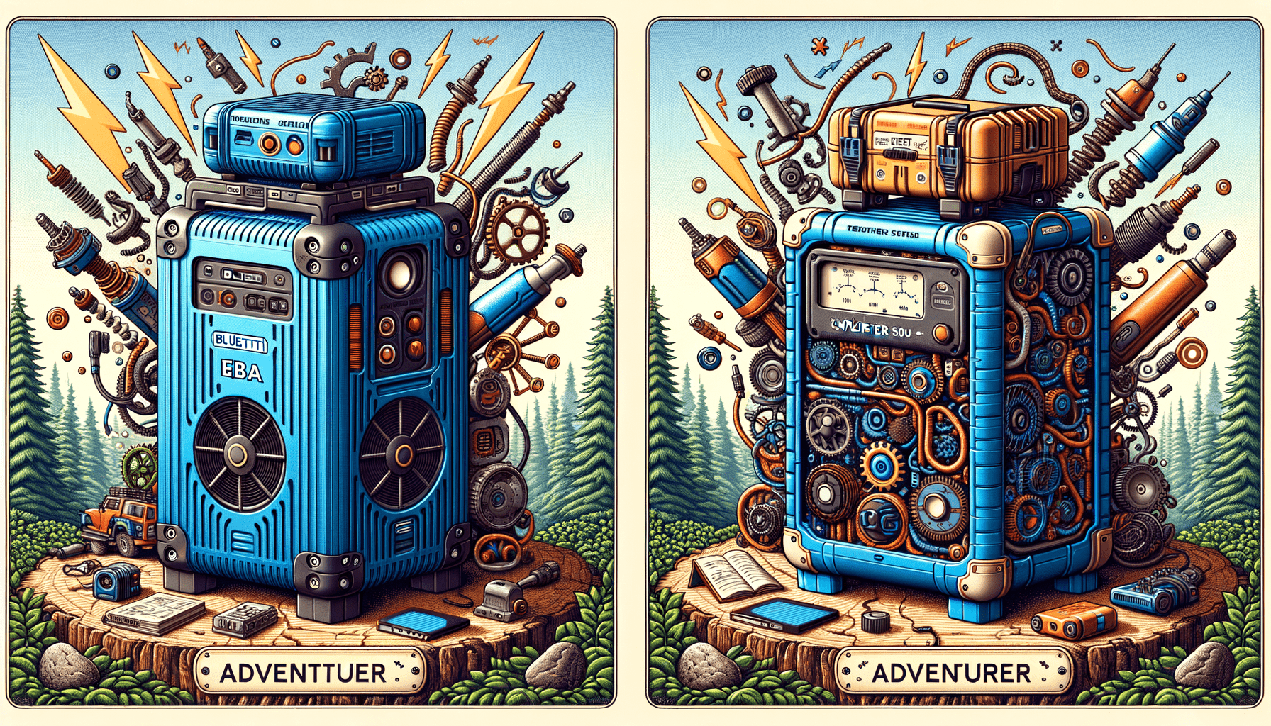 EcoFlow DELTA 2 Max vs BougeRV ROVER2000: The Ultimate Portable Power Station Showdown